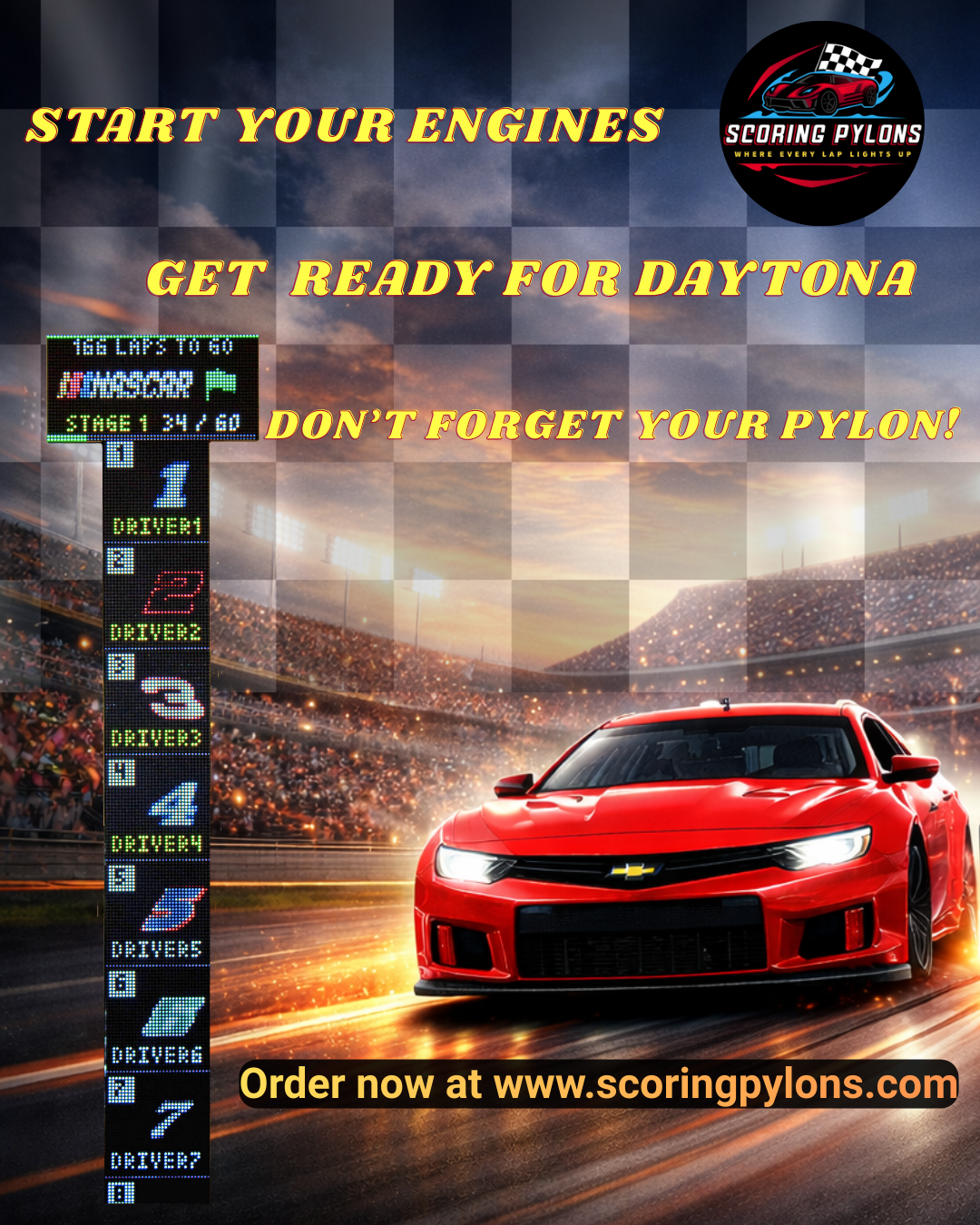 Scoring Pylon LED Tower