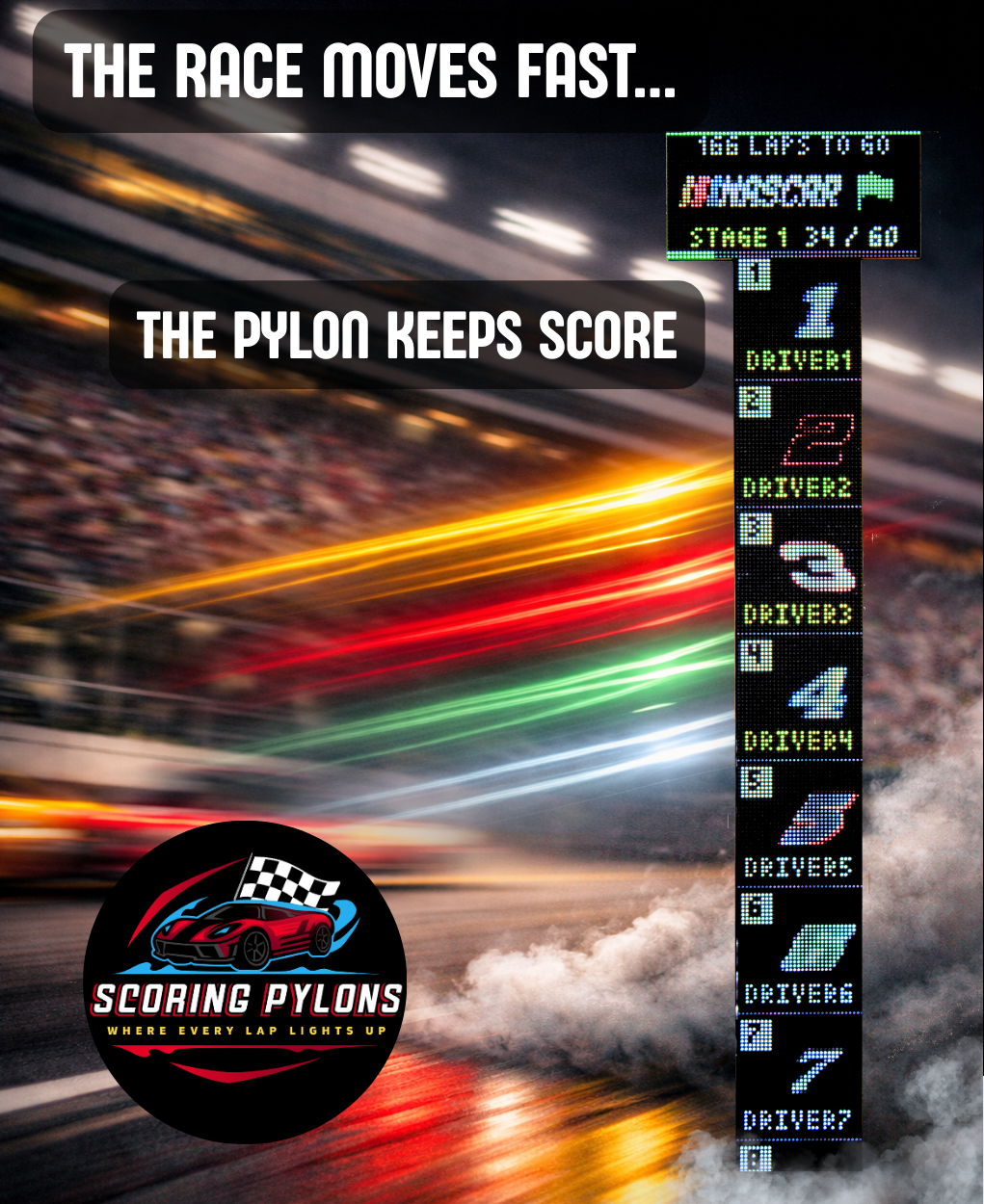 Scoring Pylon LED Tower